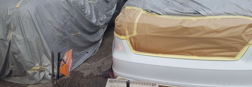 mobile car body paint repairs 